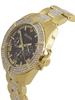 Bulova Octava 98C128 Two-Tone Gold/Silver Swarovski Chronograph Analog Watch