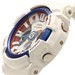 Casio G-Shock Men's GA201TR7ACR White/Blue/Red Fashion Analog/Digital Watch