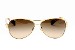 Coach Women's Kristina HC7003 HC/7003 Gold/Brown Sunglasses 59MM