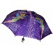 Disney Fairies Tink Sweet Pixie Girl's Purple Plaid Molded Handle Umbrella