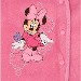 Disney Minnie Mouse Newborn Infant Girl's Pink Polar Fleece Bodysuit