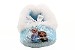 Disney's Frozen Toddler Girl's Blue Fleece Slippers Shoes