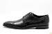 Hugo Boss Men's Leather Metost Black Lace-Up Dress Shoes