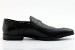 Hugo Boss Men's Shoes Leather Metero Black Loafers 50219149
