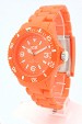 Ice Watch Classic Fluo Unisex Orange Dial CFOEUP10 Plastic Band