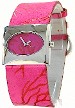JUST CAVALLI 7251700045 Watch Ladies Pink Dial Pink Leather Strap