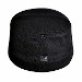 Kangol Textured Wool Army Cap Black Flexfit Hat