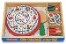 Melissa & Doug Wooden Birthday Party Cake Pretend Play Food Set Toy Age 3+