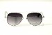 Michael Kors Caicos M2811/S 2811S 001 Transparent Black Sunglasses