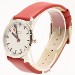 Mondaine Simply Elegant A672.30351.11SBC Red Leather Analog Watch