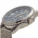 Nine2Five Men's Dapper ADPP08SLAZ Silver & Blue Round Analog Watch