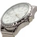 Nine2Five Men's Dapper ADPP08SLBL White & Silver Round Analog Watch