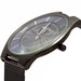 Nine2Five Men's Neat ANAT08NGAZ Black/Blue Round Analog Watch