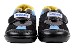 Skidders Boy's Skidproof Sneakers Casual Sport Black/Blue Shoes XY8815