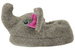 Stride Rite Toddler/Little Girl's Grey Elephant Fashion Light Up Slippers Shoes