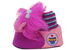 Trolls Toddler/Little Girl's Poppy Purple Fashion Sock Top Slippers Shoes