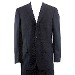 Valentino Men's 3-Buttons 2-Back Vent Black Wool Suit