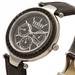 Versus By Versace Sertie Multi SOS020015 Black Genuine Leather Analog Watch