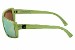 VonZipper Snark Brain Blast Lime Von Zipper Wrap Sunglasses