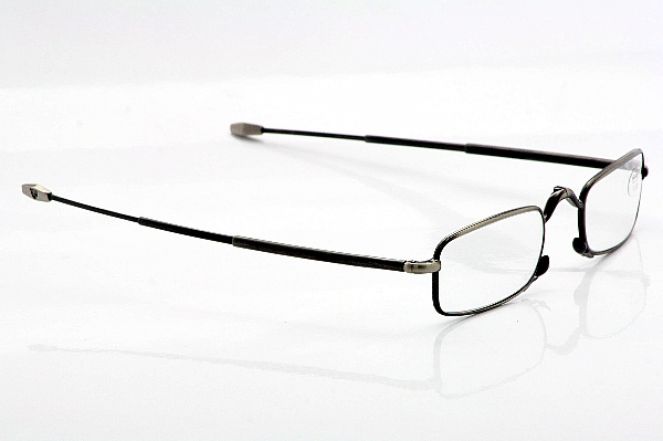 Mogelijk heb vertrouwen Bijbel John Varvatos Folding Reading Glasses V-801 V801 Antique Silver Frame