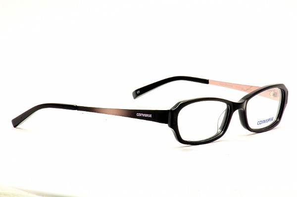  Converse Eyeglasses New Crayons Black Full Rim Optical Frame 