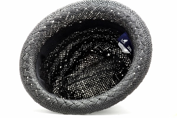  Kangol Unisex Pattern Player Trilby Basket Weave Black Hat K0954FA 
