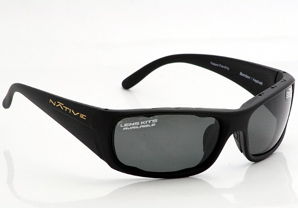  Native Sunglasses Bomber Asphalt Polarized Shades 