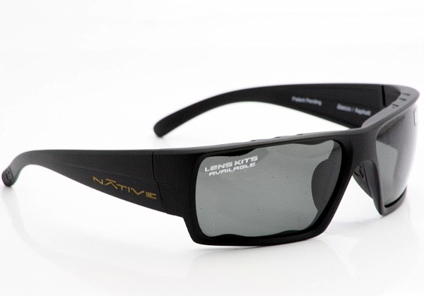  Native Sunglasses Gonzo Asphalt Polarized Shades 