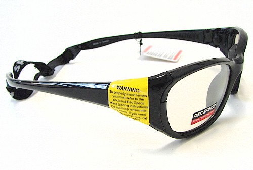  Rec Specs Maxx-20 Eyeglasses Shiny Black 4 Optical Frame 