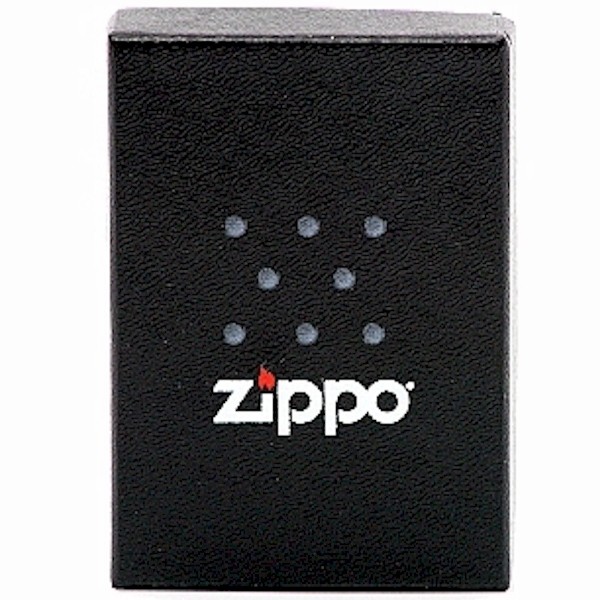  Zippo 24836 Etched Chrome Dog Tags Silver Lighter 