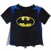 Batman Blue Pajama Toddler Boys 2 Piece Sleepwear Set