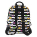 Betsey Johnson Women's Black/White Emoji Print Backpack