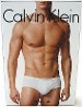 Calvin Klein Men's Classics Pack of 3 Black Bikini Briefs