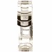 Calvin Klein Women's K3Y2M11F Silver Cuff Bracelet Analog Watch