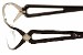 Christian Dior Eyeglasses CD3726 CD/3726 J9T Palladium/Black Optical Frame