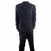 Gianfranco Ferrre Suit Men's 3-buttons Navy/Stripes Wool 1-Back Vent