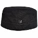 Kangol Men's Cotton Twill Army Cap Black Hat