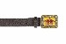 Marvel Iron Man Boy's Brown Leather Belt