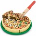 Melissa & Doug Wooden Pizza Party Play Food Set Age 3+