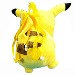 Pokemon Pikachu Yellow Plush Backpack Bag
