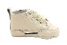 Ralph Lauren Infant Boy's Classic Pony Leather White/Navy Layette Shoes