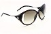 Roberto Cavalli Women's Clivia 573S 573/S 01F Black/Brown Sunglasses