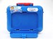 Thomas Kids Blue Deluxe Lunch Box Set With Pop Up Bottle And Sandwich Container