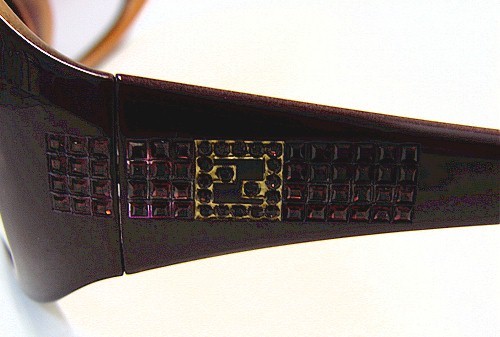  FENDI FS485R FS-485R Dark Ruby 600 Sunglasses 