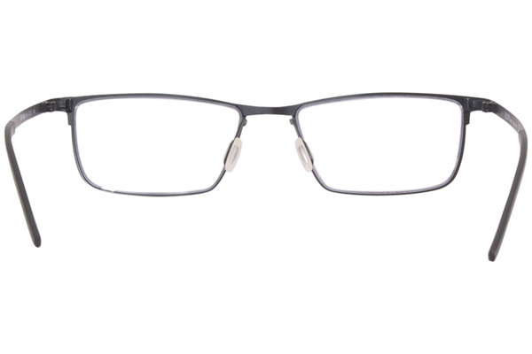  Flexon B2002 001 Reading Glasses Men's Black Full Rim Rectangular 53-17-145 