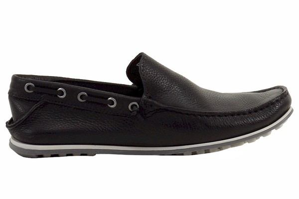 Giorgio Brutini Men black Le Glove LEATHER-Slip-OnShoes Moccasin Loafer-688831-1 