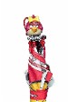 Angry Birds Girl's Lady Red Molded Handle Umbrella