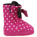 Disney Minnie Mouse Toddler/Little Girl's Pink Polka Dot Boots Slippers Shoes