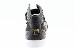 Fila Men's Hi Class Mid Triple Strap Fashion Black Leather Sneakers Shoes