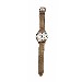 Fossil Women's Stella ES3104 Sand Leather Chronograph Analog Watch